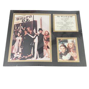 Wizard of Oz Book Cover Print Set Sealed Framed Front Row Collectibles 11X14‎